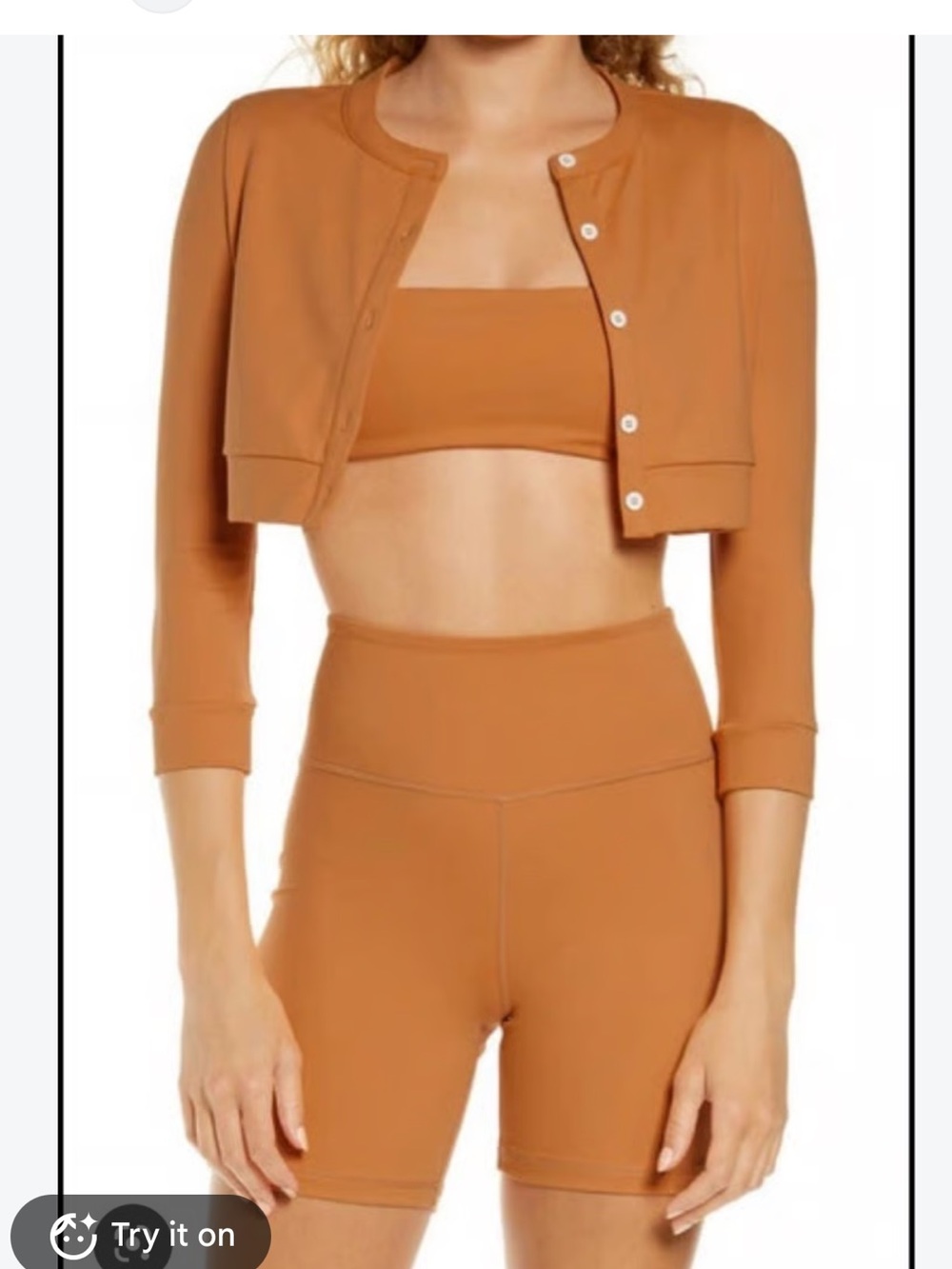 WeWoreWhat High-Waist Performance Set